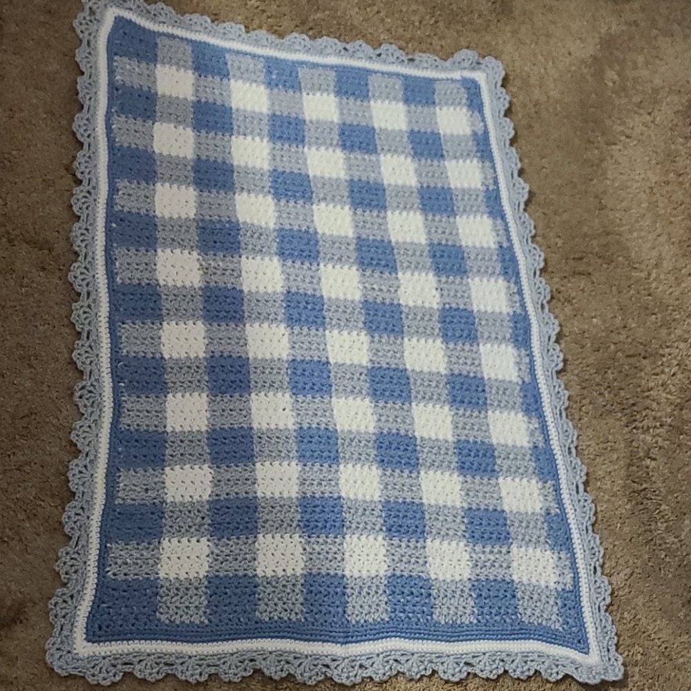 Handmade crochet blanket - PRICES ARE FINAL!